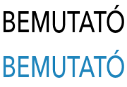 Bemutató